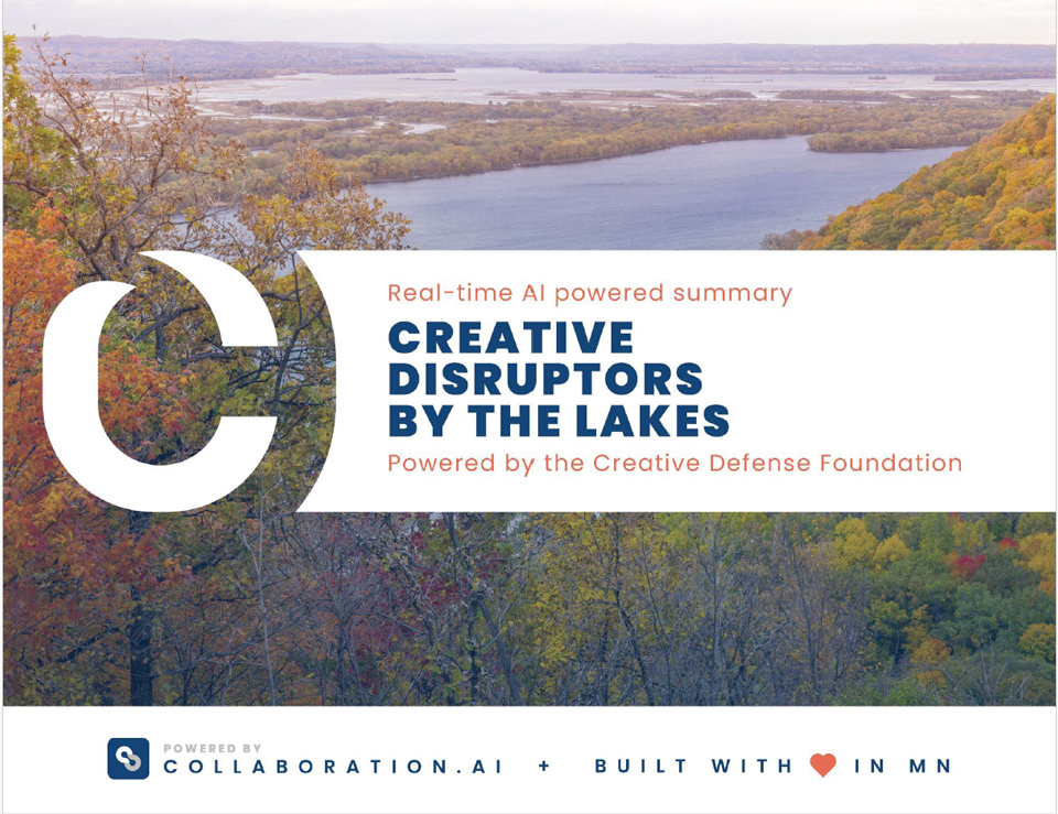 Creative Disruptors by the Lakes Report