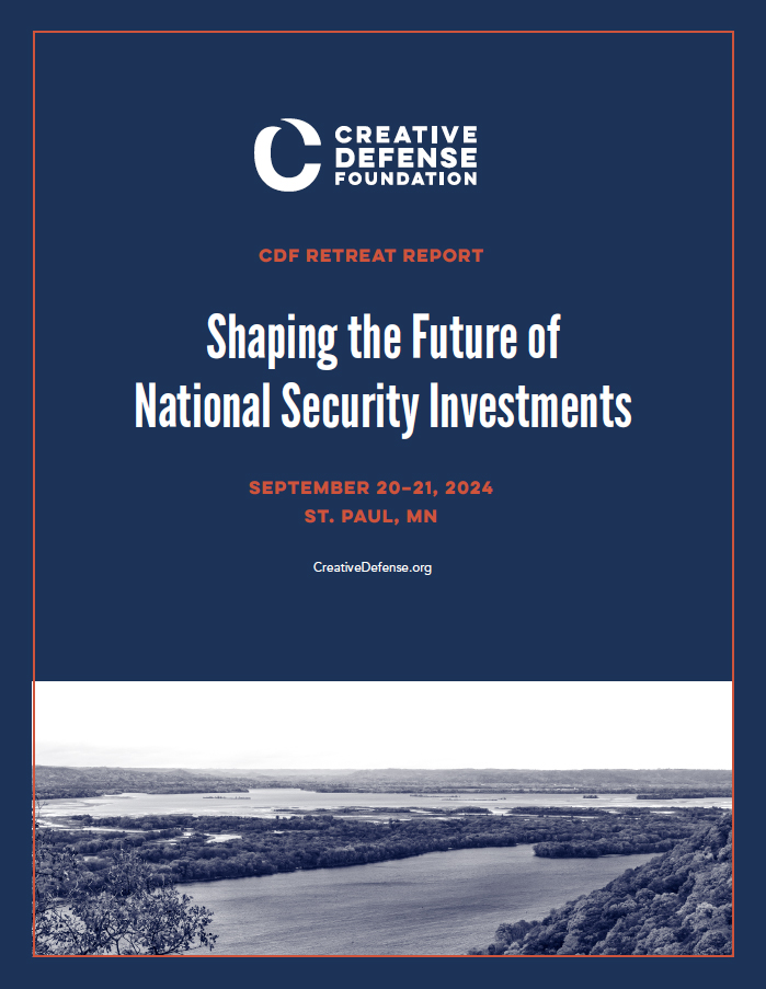CDF Report | Shaping the Future of National Security Investments